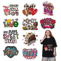 Autocollant thermocollant de haute qualité, durable et écologique, motif dessin animé, en PET/Polyester pour vêtements et T-shirts - Couleur personnalisée