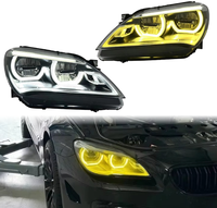 Phare F06 2011 2013 Série 6 Style Ikon Double Couleur Full LED Plug and Play Pièces Auto pour BMW