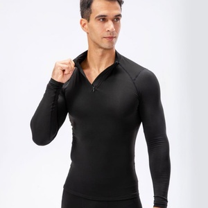 Camisetas Deportivas Transpirables y Cómodas para Hombre, Personalizadas, Ropa para Correr, Ropa para Trotar, Camiseta con Cierre de Cremallera de un Cuarto - Product Image 6