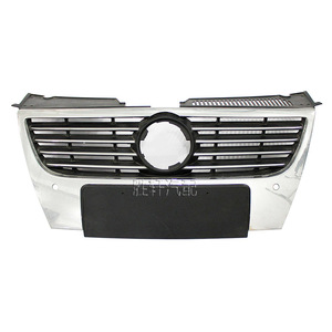 Rejilla Delantera Volkswagen 3CD853651B, Cubierta Superior de Parachoques de Plástico ABS Cromado para Passat B6 - Product Image 2