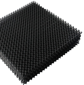 Qingzhou Muhe korrosionsbeständiger PVC-Kunststoff Viehzucht-Kühlpolster waschbarer nasser Vorhang-Luft-Wasser-Kühler Heimgebrauch - Product Image 2