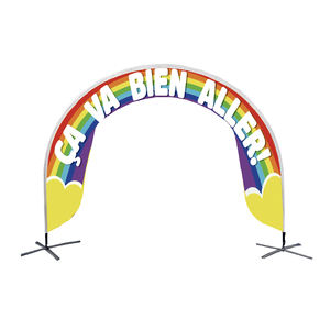 Banner de puerta, impresión Digital, <span class=keywords><strong>arco</strong></span> personalizado, alta calidad - Product Image 4