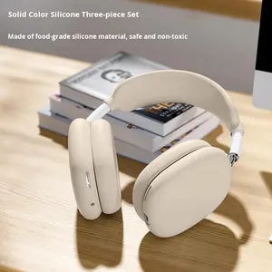 Housse de casque supra-auriculaire universelle en TPU durable de 1/2 génération compatible avec l'étui de protection <span class=keywords><strong>Apple</strong></span> pour <span class=keywords><strong>AirPods</strong></span> <span class=keywords><strong>Max</strong></span> - Product Image 2