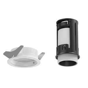 Vente en gros rotatif 7W 12W 20W COB LED encastré au plafond rétractable Downlight luminaire en aluminium encastré projecteurs montés - Product Image 2