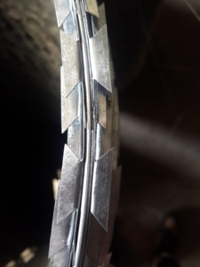 Chất lượng cao dao cạo dây thép gai 0.5mm-5.0mm dây thép gai mạ kẽm Bto-16 mạ kẽm dao cạo dây thép gai bảo vệ của Ukraine - Product Image 6