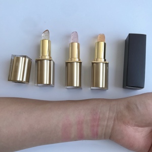 Baru lipstik <span class=keywords><strong>Lip</strong></span> <span class=keywords><strong>Gloss</strong></span> pelembab warna berubah suhu emas lipstik organik Vegan Label pribadi tahan lama - Product Image 6