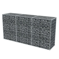 Cage en pierre de panier de grillage de Gabion d'approvisionnement direct d'usine comme mur de soutènement
