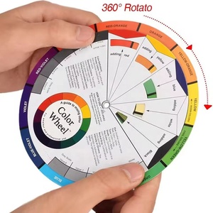 Tatuaggi <span class=keywords><strong>per</strong></span> tatuaggio con carta a 12 colori con ruota colorata con cerchio <span class=keywords><strong>per</strong></span> sopracciglia con Design <span class=keywords><strong>per</strong></span> <span class=keywords><strong>unghie</strong></span> professionali con pigmenti accessori <span class=keywords><strong>per</strong></span> il trucco - Product Image 4