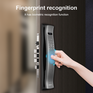 फिंगरप्रिंट रिकग्निशन स्मार्ट लॉक पासवर्ड कार्ड ऐप होटल के घरेलू चोरी-रोधी दरवाजे को अनलॉक करने से नियंत्रित करता है - Product Image 2