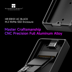 Caja Externa para Disco Duro SSD Thermalright HR-EB101 BLACK AC USB3.2 Gen2M.2 NVMe, Carcasa para SSD TR-M.2 2280 Thermalright - Product Image 3