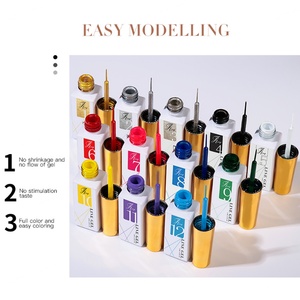 JTING Gel Liner Populaire 12 Couleurs 36 Couleurs Collection Gel Peinture Ongles OEM Conception Gratuite Marque Privée et Échantillon Gratuit - Product Image 3