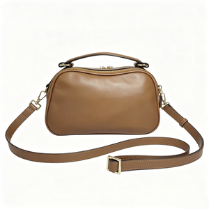 Sac à main vintage de couleur unie pour femme, sac bandoulière décontracté avec sangle réglable et amovible, sac à épaule pour le shopping - Product Image 1
