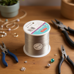 Cordoncino a Coda di Topo ILAN 2.5mm 50m Colore 17 Grigio per Artigianato e Creazione di Gioielli - Product Image 3