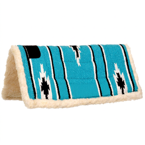 EQUIPRO Sudadero Australiano Azul Marino con Patrón Acolchado de Diamantes, Relleno de Poliéster y Cubierta Sintética, con Ribete Rojo - Product Image 3