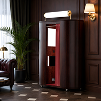Machine Photobooth Vintage avec Écran Selfie et Imprimante pour Mariages, Fêtes et Location Hôtelière