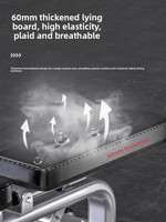 Banc de musculation multifonctionnel en métal pour la maison et le fitness, banc de gym réglable et pliable pour hommes, chaise de fitness inclinable