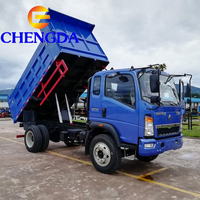 Simwood — camion à benne à basculer rapide, nouveau prix, 6x4 4 4x2 15T 20T, 6 roues, camion-benne