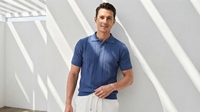 Polo tricoté à manches courtes pour homme, col côtelé, coupe ajustée, pull, vente en gros, fabricant, logo personnalisé, échantillon