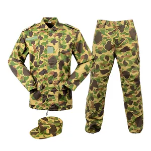 Rip Stop Cloth 위장 재킷 및 바지 호주 카모 F1 F2 유니폼