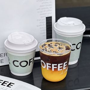 Sacs à main jetables créatifs pour gobelets simples et doubles, pour gobelets en papier, thé au lait et café à emporter - Product Image 2