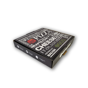 Cajas de Pizza Kraft Reciclables Ecológicas, Impresión Personalizada, Empaque Sostenible para Comida para Llevar con Logotipo - Product Image 1
