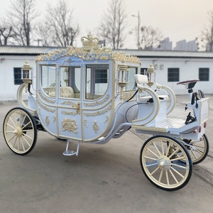 Carroza Eléctrica Real para Exteriores Personalizada, Venta al por Mayor, Precio de Oferta, Carroza Eléctrica sin Caballos, Carros de Caballos en Venta - Product Image 3