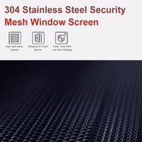 Ventana Corredera de Aluminio con Doble Acristalamiento y Rotura de Puente Térmico, Resistente al Viento y de Ahorro Energético, para Cocina, Apartamento, Directo de Fábrica
