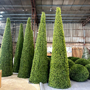 Árbol Artificial Cónico de Ciprés y <span class=keywords><strong>Pino</strong></span> para Decoración de Paisajes, Bodas, Hoteles y Pascua, Ecológico, de Plástico Verde - Product Image 5