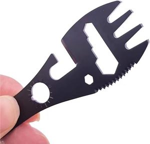 Novax Outils de survie en plein air écologiques en acier inoxydable 5-en-1, kit multifonctionnel de camping, fourchette, baguettes, ouvre-bouteille/ouvre-boîte - Product Image 3