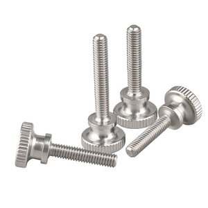 สกรูสเตนเลสสตีล304แบบขันด้วยมือสลักเกลียวสองชั้น M2M3M4M5M6-M10สกรูหัวใหญ่ - Product Image 3