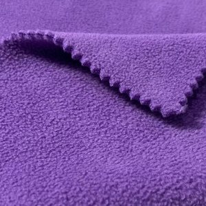 Bán buôn Windproof ấm đôi Mặt bushed chống Đóng cọc 300gsm 100% <span class=keywords><strong>Polyester</strong></span> cực Fleece vải dệt kim cho may mặc chăn - Product Image 4