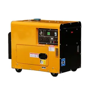 CE certificato di prezzi di fabbrica Portatile/facile da spostare 5kw generatore diesel silenzioso