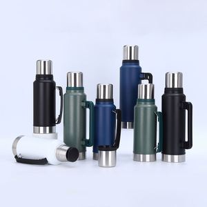 ขวดน้ำสุญญากาศคลาสสิคสุดหรู ขนาด 1000 มล. 1400 มล. พร้อมโลโก้สั่งทำ - Product Image 1