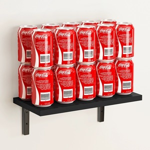 Étagère murale flottante Support de support de projecteur Étagères murales pour lecteurs DVD, boîtiers de câbles, consoles de jeux - Product Image 4