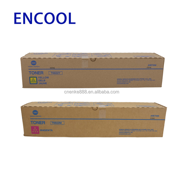 Konica Minolta Toner Cartridges Genuine TN622 Original Full Colored Tn 628 Toner Original Tn616 Original Asia Version 1 Pcs