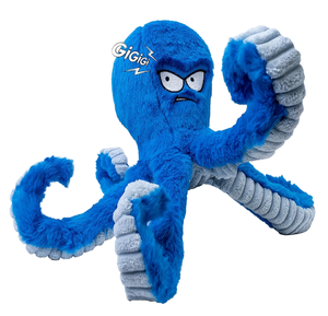 Giocattolo Polpo Multicolore con Squeaker Interno per Cani, Divertimento e Gioco per la Masticazione - Product Image 2