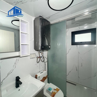 Maison de piscine extensible ShanHai et maison en A-frame au design moderne, forme carrée, respirante