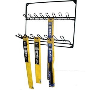 Tùy chỉnh bán lẻ tường treo lưỡi gạt nước hiển thị giá treo slatwall móc - Product Image 5