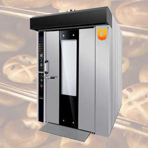Four rotatif à air chaud multi-plateaux en acier inoxydable robuste, 32 plateaux, four rotatif industriel pour la production alimentaire en usine, four rotatif à air chaud - Product Image 2
