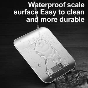 प्रीमियम स्टेनलेस स्टील का वजन स्केल, चांदी गर्म बिक्री खाद्य इलेक्ट्रॉनिक रसोई पैमाने - Product Image 3