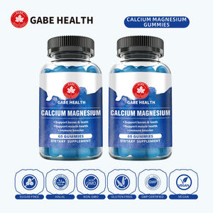 Gomitas de Zinc, Calcio y Magnesio para Adultos, Marca Privada OEM, Suplemento para el Cuidado de la Salud, Apoyo para la Salud Ósea y Muscular, 2 Gomitas Diarias, Personalizadas - Product Image 4