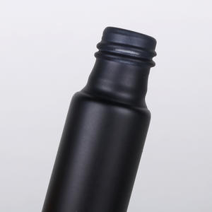 Bouteille de rouleau en verre d'huile essentielle en gros 10ml rouleau en verre noir mat sur la bouteille pour le parfum - Product Image 3