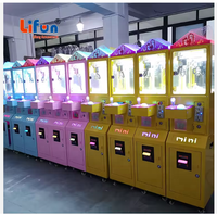 Nouveauté, accepteur de billets Lifun, peluche, verre trempé, jeu d'arcade, jouets pour enfants, cadeau, machine à griffes, certifié CE