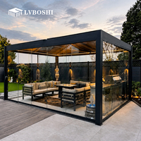 Pergola de jardin, gazebo, pavillon, structure d'ombrage pour jardin, patio, cour