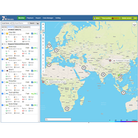 Android Ios Cell Phone Gps Tracking Software avec Web Based for Car VTrack-P