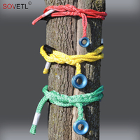 Sling de gréement d'arbre réglable robuste | Équipement de levage d'escalade professionnel pour arboriste