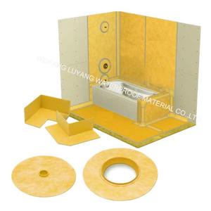 Fabricación de diseño moderno como <span class=keywords><strong>Schluter</strong></span>-kerdi PP PE Membrana impermeabilizante Revestimiento de ducha por suelo radiante para sistema de Ducha - Product Image 2