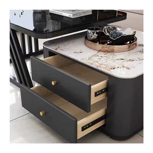 <span class=keywords><strong>Mesas</strong></span> de <span class=keywords><strong>centro</strong></span> <span class=keywords><strong>baratas</strong></span> modernas nórdicas, muebles de lujo para el hogar, marco de madera de acero inoxidable de Color dorado, mesa de <span class=keywords><strong>centro</strong></span> superior de mármol - Product Image 3