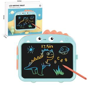 แท็บเล็ตเขียนและวาดภาพดิจิตอล LCD ขนาด 13.5 นิ้ว รุ่น BGL ลายการ์ตูนไดโนเสาร์ สีสันสดใส ทำจากพลาสติก สำหรับเด็ก - Product Image 1