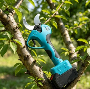 Forbici Elettriche per Potatura Senza Fili 21V, Taglio 30mm, Potatore per Alberi da Giardino - Product Image 5